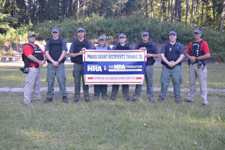 Explorers at range training